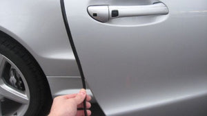 Mercedes Benz SLS-Class 2010-2012 Black Door Edge Molding Trim Kit