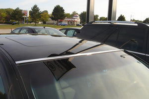 Chevrolet Spark 2010-2019 Chrome Top Roof Molding Trim Kit