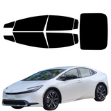 Precut window tint on 2024 Toyota Prius Prime Hatchback rear window