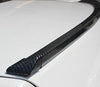 TRUE LINE Automotive TrueLine Black Carbon Fiber Trunk Spoiler Lip Kit