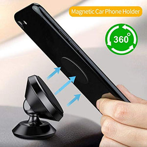 TRUE LINE Automotive Car Magnet Phone Dashboard Mounted Holder 360 Degree Mounting Kit