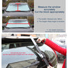 Windshield Window Visor Sun Shade Cover for Ford Ranger 1990, 1991, 1992, 1993, 1994, 1995, 1996, 1997, 1998, 1999, 2000, 2001, 2002, 2003, 2004, 2005, 2006, 2007, 2008, 2009, 2010, 2011