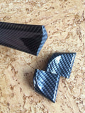 TrueLine Black Carbon Fiber Trunk Spoiler Lip Kit