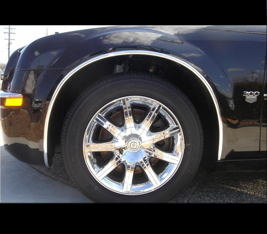Chrome Wheel Well Molding Trim Kit for Mitsubishi Expo 1992, 1993, 1994, 1995, 1996 main image 1