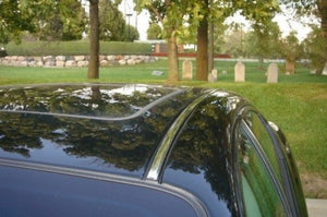 Jaguar Vaden Plas 1998-2009 Chrome Roof Molding Trim Kit